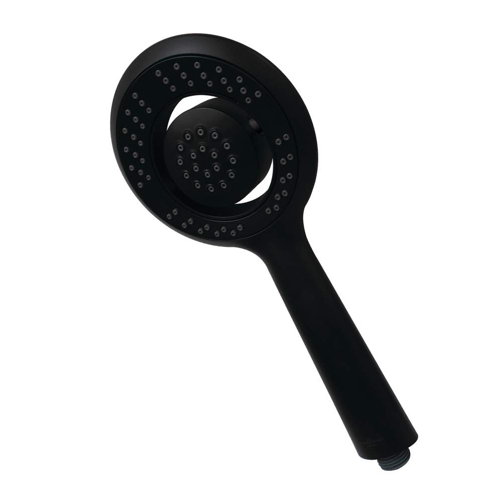 Kingston Brass KXH441A0 Vilbosch Hand Shower Head, Matte Black