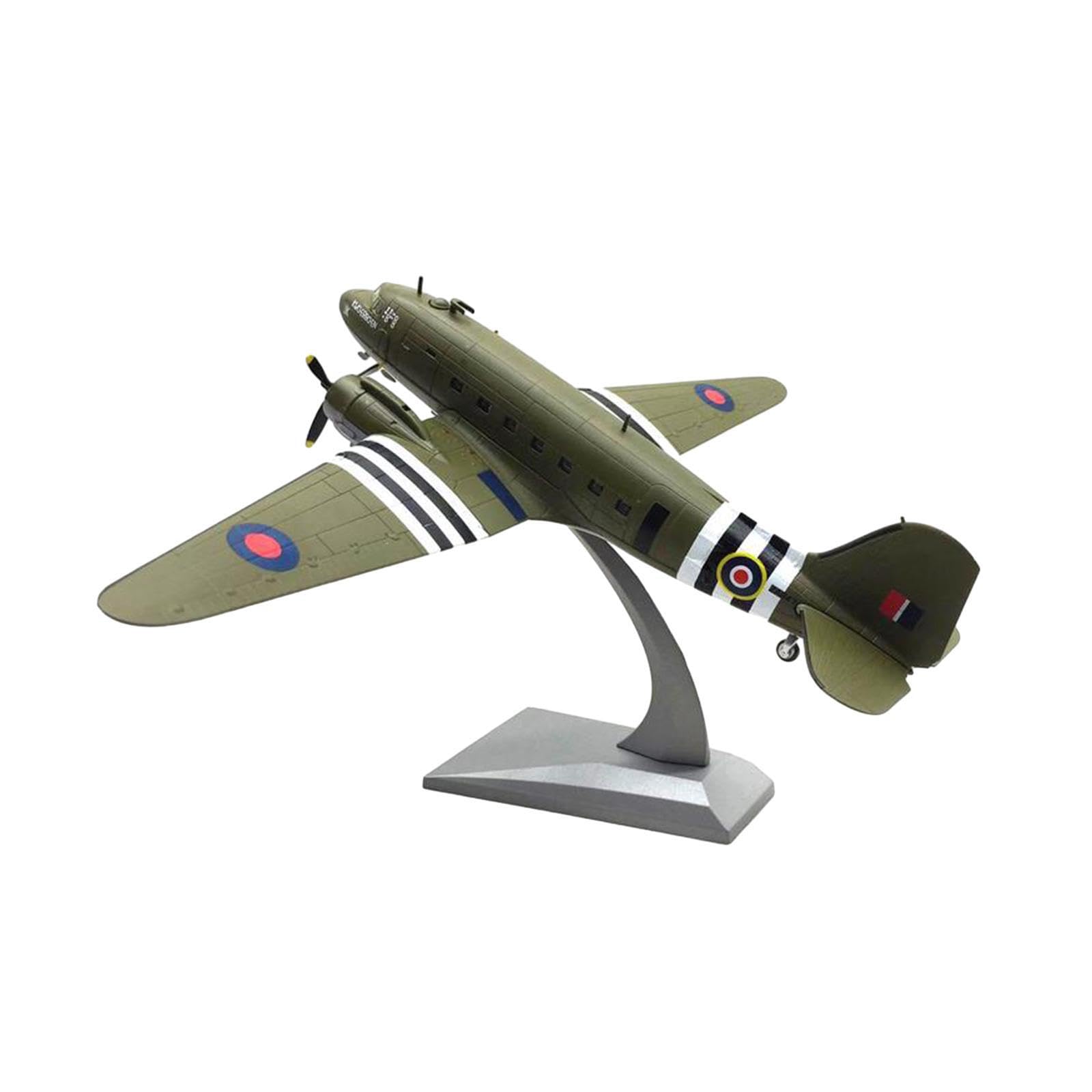 QUXVUIS Avión de combate de la Fuerza Aérea, modelo de fundición a presión, decoración que añade detalles y carácter a las colecciones de aviación, la