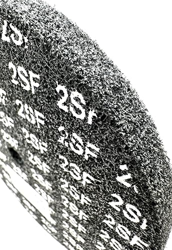 exl unitized wheel silicon carbide 634 diameter x 1234 wide x 1234 arbor 2s fine  13719  pack of 1