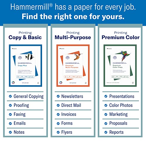 image for Hammermill Printer Paper, 20 lb Copy Paper, 11 x 17 - 5 Ream (2,500 Sh