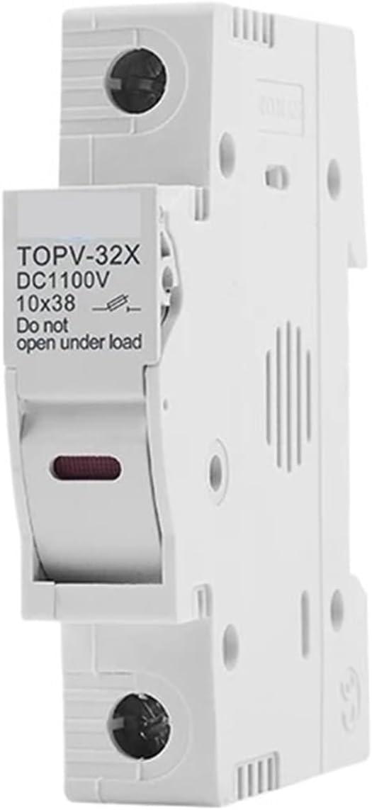 1P 2P 3P 4P 1100V DC Fuse Holder 10 * 38mm high Voltage PV TOPV-32X Base(4P with LED)