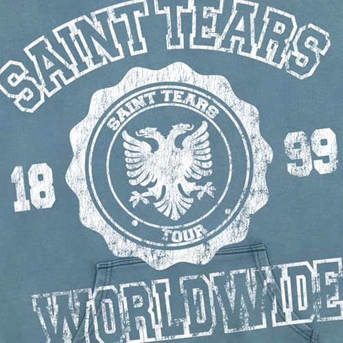 Chainsaw Man Saint Tears Hooded Pullover Graphic Hoodie Vintage Printed Sweatshirt Casual Oversized Long Sleeve Streetwear4