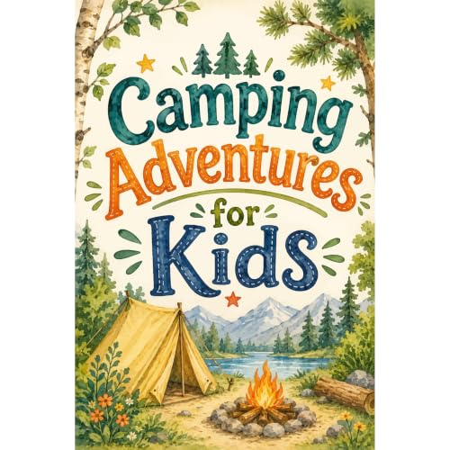 Camping Adventures for Kids Audiolibro Por Naren Dra arte de portada