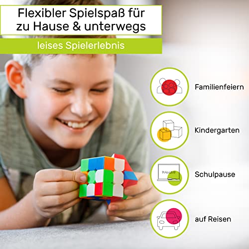 CUBIDI Zauberwürfel 3×3 Typ Sydney ohne Sticker