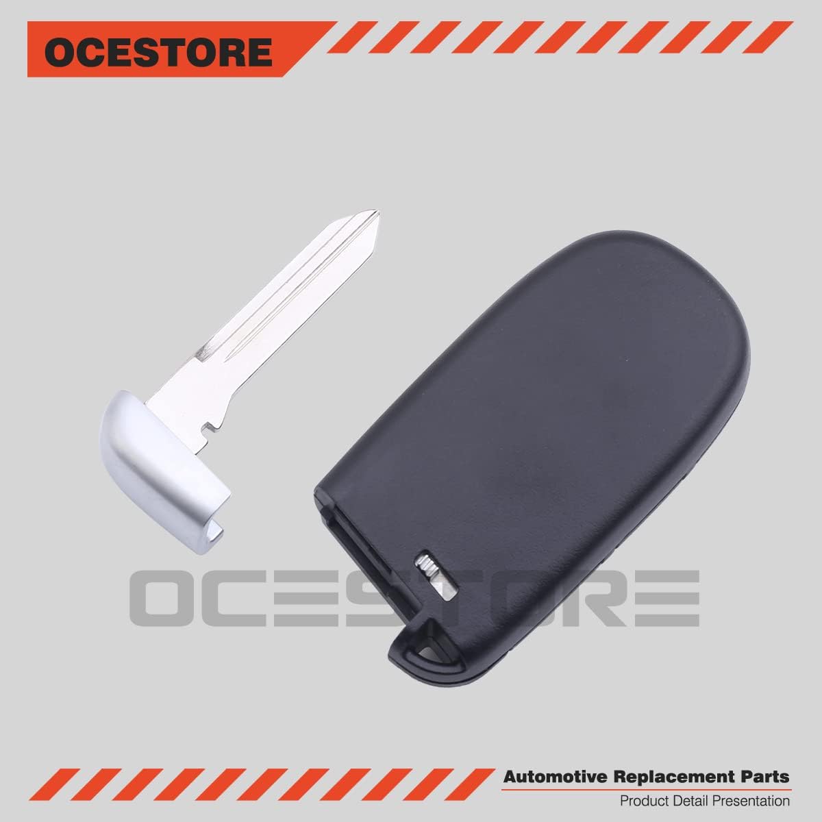 OCESTORE 3 Button Car Key Fob Keyless Entry Remote Replacement for 2017-2020 Compass Replace M3N-40821302 68250335AB