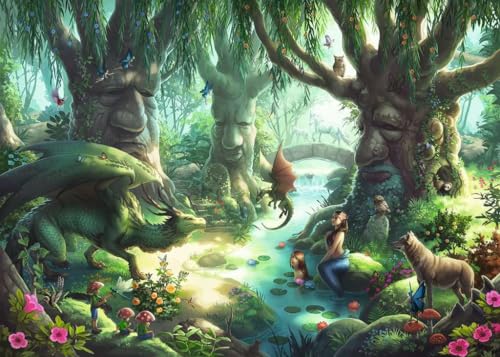 Ravensburger EXIT Puzzle Kids Der magische Wald - 368 Teile Puzzle ab 9 – Ansicht 2