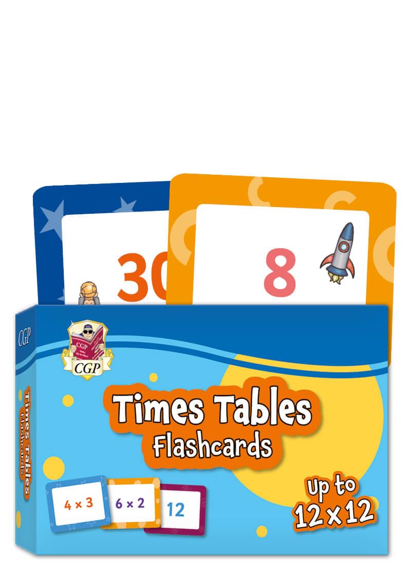Times Tables Flashcards: perfect for learning the 1 to 12 times tables (CGP KS1 Activity Books and Cards) Cards – 18 May 2022