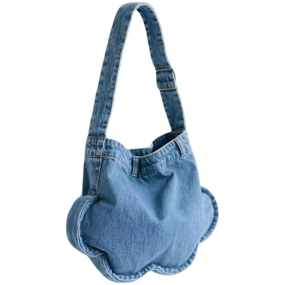 Sac hobo pour femme léger en jean pour soulager vos épaules pendant les voyages