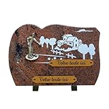 France Tombale Plaque funéraire personnalisée - Granit - Assemblée en France...