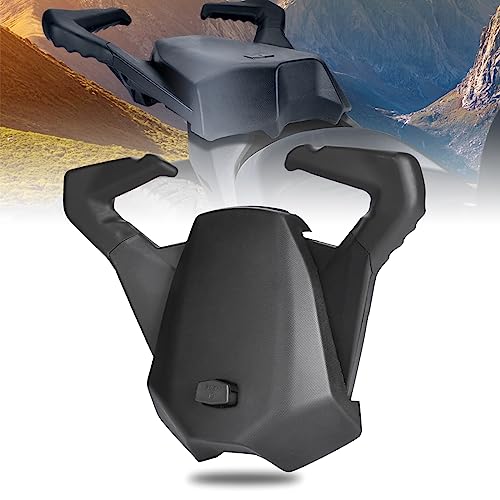 Hutexico Rear Passenger Seat For Ryker, Heavy Duty Grap Handles Soft Seat Pad For Can-Am Ryker, Ryker 600 | 900, Sport, Rally Edition (MAX Mount 219400800 Required) Easy Install (Black)