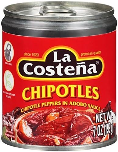 La Costena Chipotle Peppers in Adobo Sauce, 199g