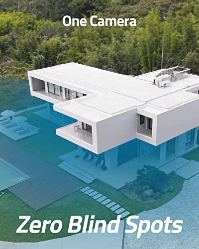 eufy Security Floodlight Cam 2 Pro, Camera Surveillance WiFi Extérieur, Couverture Panoramique et Inclinaison à 360 Degrés, 2K, Éclairage Intelligent, Étanche, IA sur l’Appareil, sans Frais Mensuels – Image 5