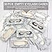 MAGEFY 30 Pieces Eyelashes Packaging Box, Empty Eyelash Boxes Lash Box Packaging Marble Paper Eyelash Storage Box Soft Paper Lash Case