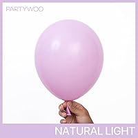 Vista 457 de PartyWoo Nude Balloons 100pcs 12 Inch Apricot Boho Fall Neutral Latex Helium Balloons for Graduation Wedding Anniversary Birthday Boy Baby Shower