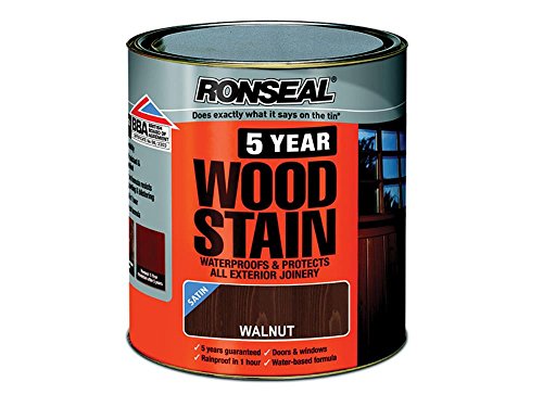 Ronseal 5 Year Woodstain Black Ebony 2.5L