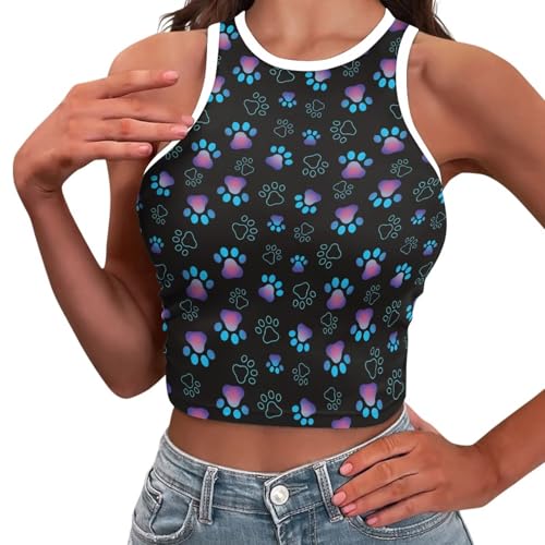YEXIATODO Tank Tops for Women Sleeveless Crop Tops for Going Out