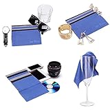 Your Choice Microfiber Cleaning Cloths 6 Pack for Eyeglasses, Camera Lens, Cell Phones, CD, DVD, Computers, Tablets, Laptops, Telescope, LCD Screens and Other Delicate Surfaces Cleaner - Image 7