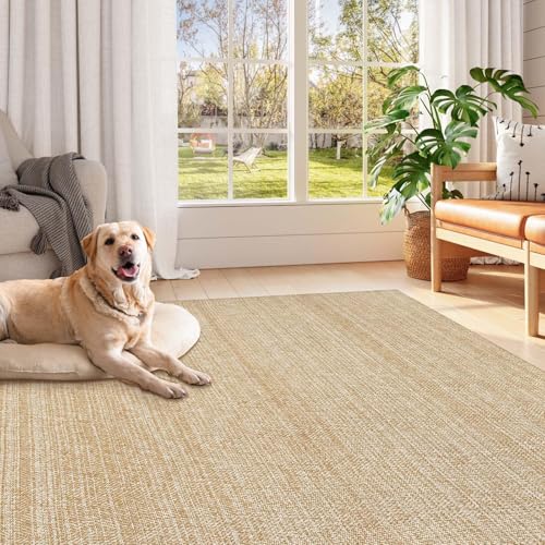 Tapete Boho para Sala 5x8 ft, Algodón Lavable miniatura 2
