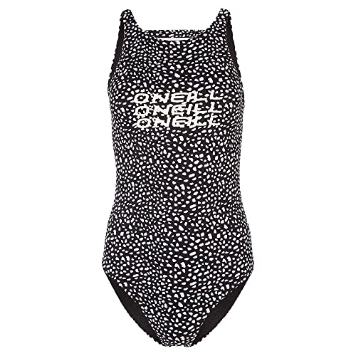 O'NEILL Damen Swimsuit Logo Einteiliger Badeanzug, 39013 Schwarz Ao, 34-36
