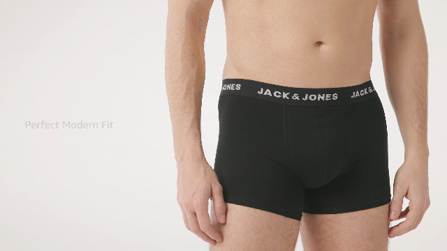 JACK & JONES Jacmurphy Boxer Trunks Uomo – Pacco Da 10 – Con Stampe Teschio