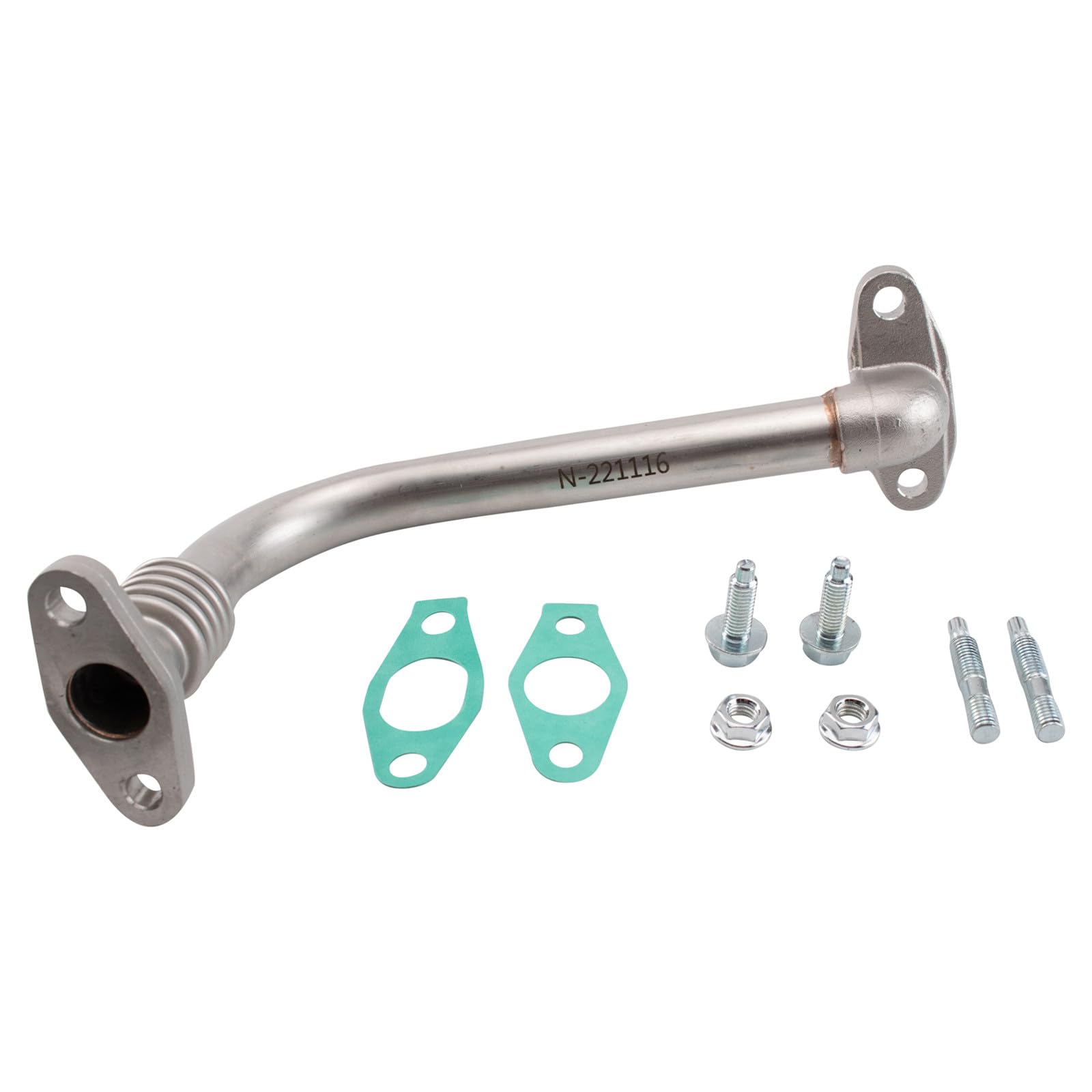 Turbocharger Oil Return Line Compatible with 2004-2010 Chevrolet 2004-2010 GMC