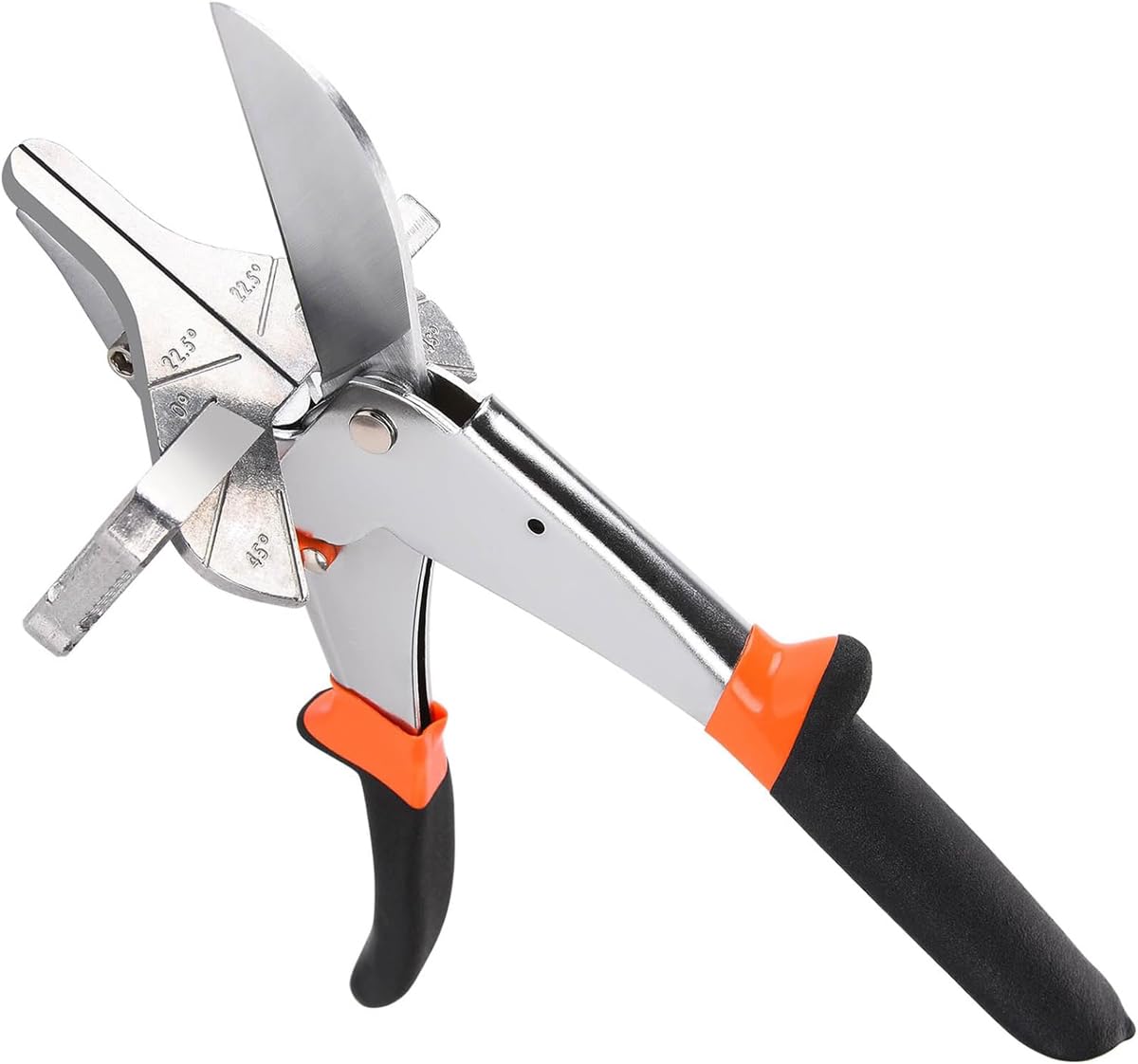 Up to Date Products Sharp Trunking Miter Shear Cutter for Angular Cutting of Molding and Trim at 22.5-35 Degree, Angle Scissor Hand Tools for Cutting Shoe Mold, Soft Wood,Plastic,PVC (B0D9NW2KYS) Amazon Price History, Amazon Price Tracker