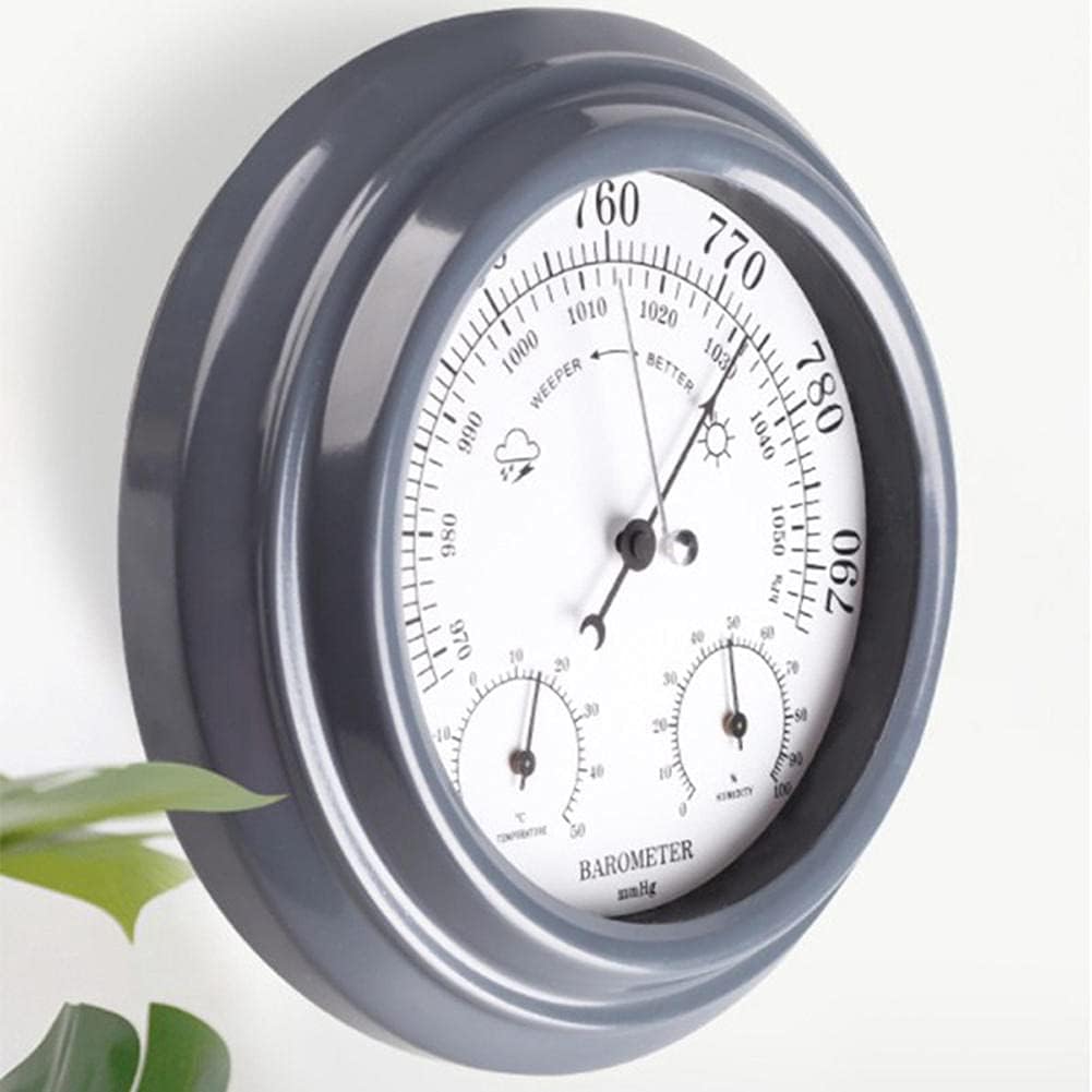 Barometer,Thermometer,Hygrometer,barometers for The Home,barometers Weather Instruments,barometers for The Home Wall Barometer, Black