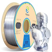 Yousu – YOUSU Silk PLA Filament 1.75mm, Silk PLA Silber,3D Drucker F