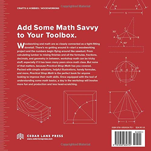 Practical Shop Math: Simple Solutions to Workshop Fractions, Formulas + Geometric Shapes - Image 2