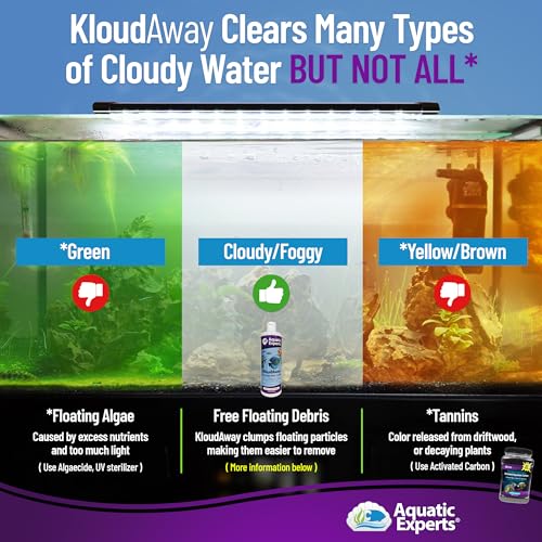 Aquatic Experts 5346909281 Kloudaway Freshwater Aquarium Water Clarifier thumb #1