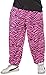 Widmann ? Pantalon années 80 avec Motif zébré, Rose