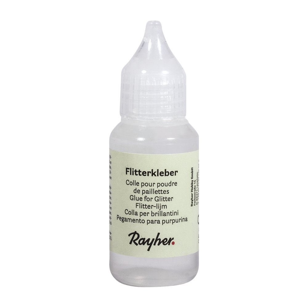RAYHER 3361000 Glitter Glue Bottle 25g