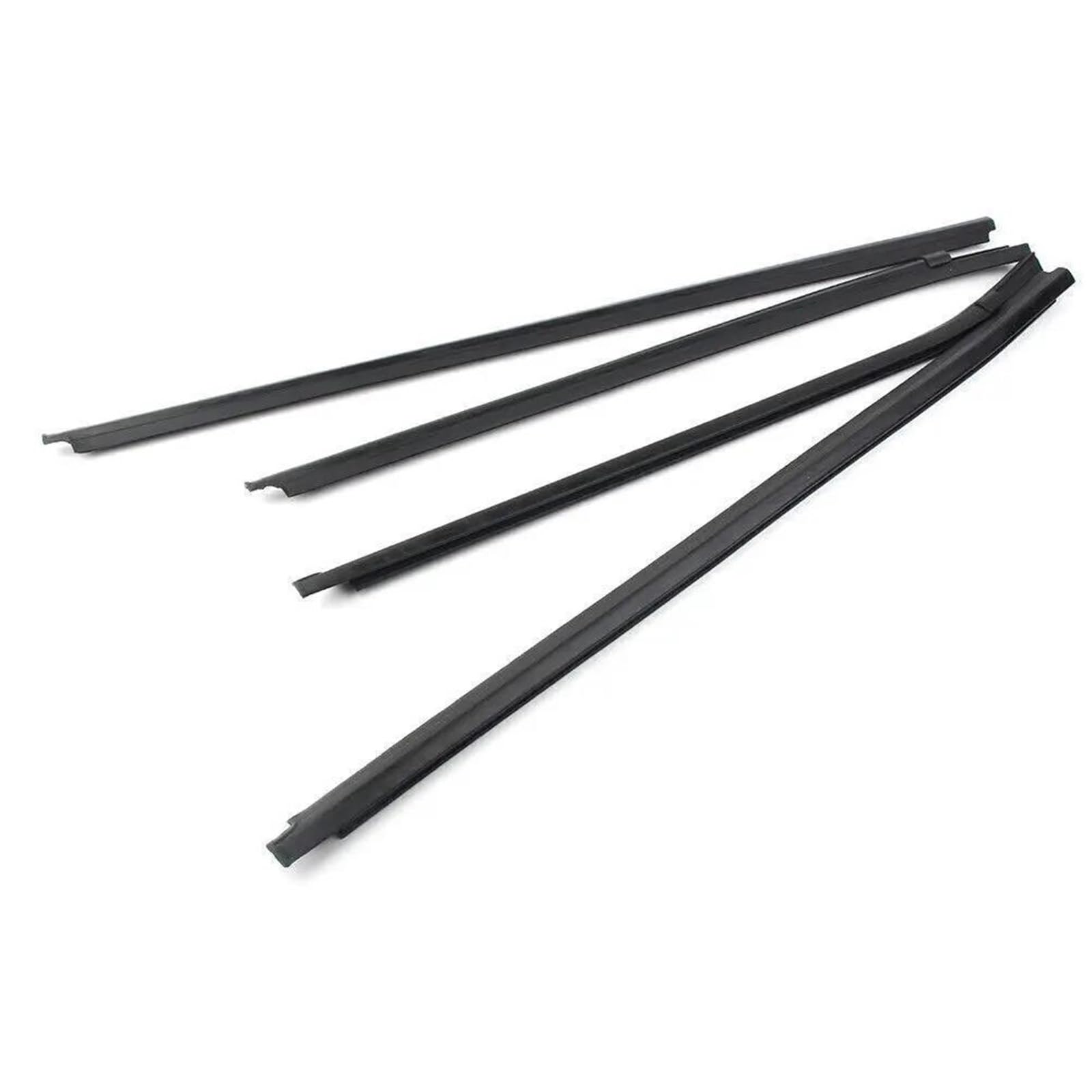 Hpzprpcew One Color 4Pcs Waterproof Pressure Car Outer Door Windows Rubber Weatherstrip For Toyota For Hilux Sr5 For Vigo Mk6 2005-2014