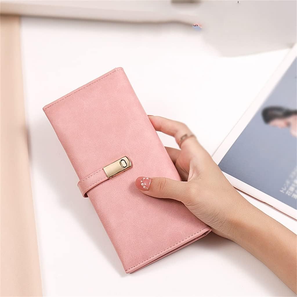 Purse Women's Long Thin Money Clip Card Bag All-in- Female Portable image 4