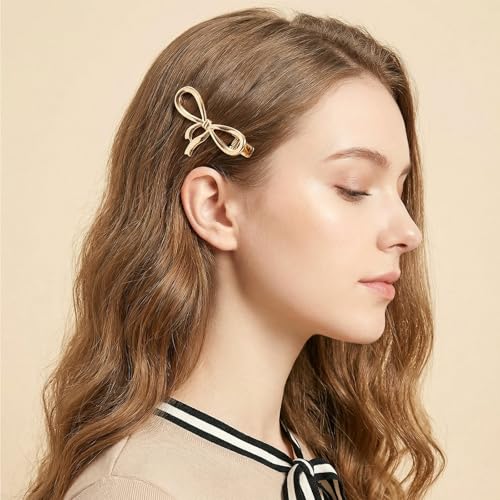 Clip de cabello dorado pequeño pack 8 piezas miniatura 7