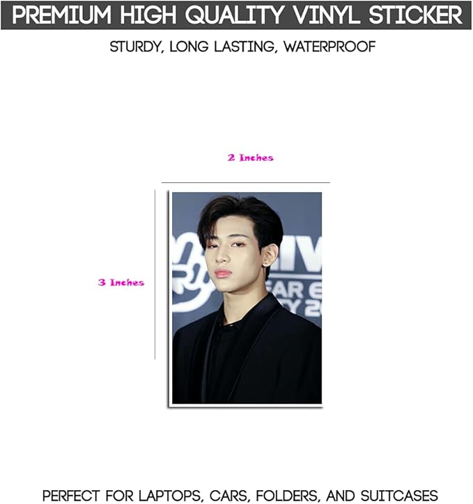 amazon com got7 stickers 25 pcs vinyl decal kpop photocard set toys games