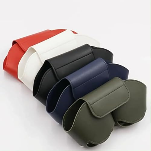 Miniatura 3 de Funda para AirPod Max, funda de viaje portátil en piel vegana duradera, color azul