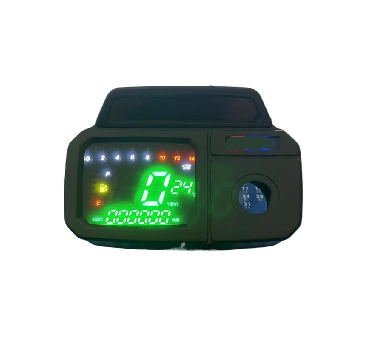 Contachilometri universale Tachimetro digitale per moto con contagiri per AX100 Max100
