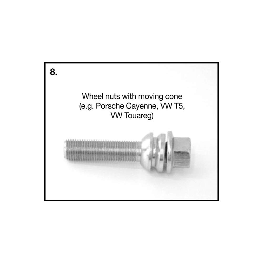H&R DR-System Spürverbreiterungsatz 10mm pro Achse - Lochkreis 4x100/108 - Mittenzentrierung 57,1mm - System M12x1,5 - kompatibel mit Audi/BMW/Seat/Skoda/Volkswagen - Schwarz