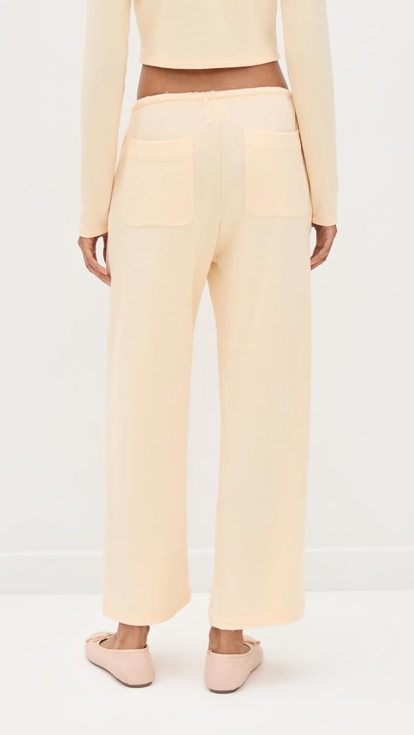 Leset Women's Lauren Crop Drawstring Pants - Image 3