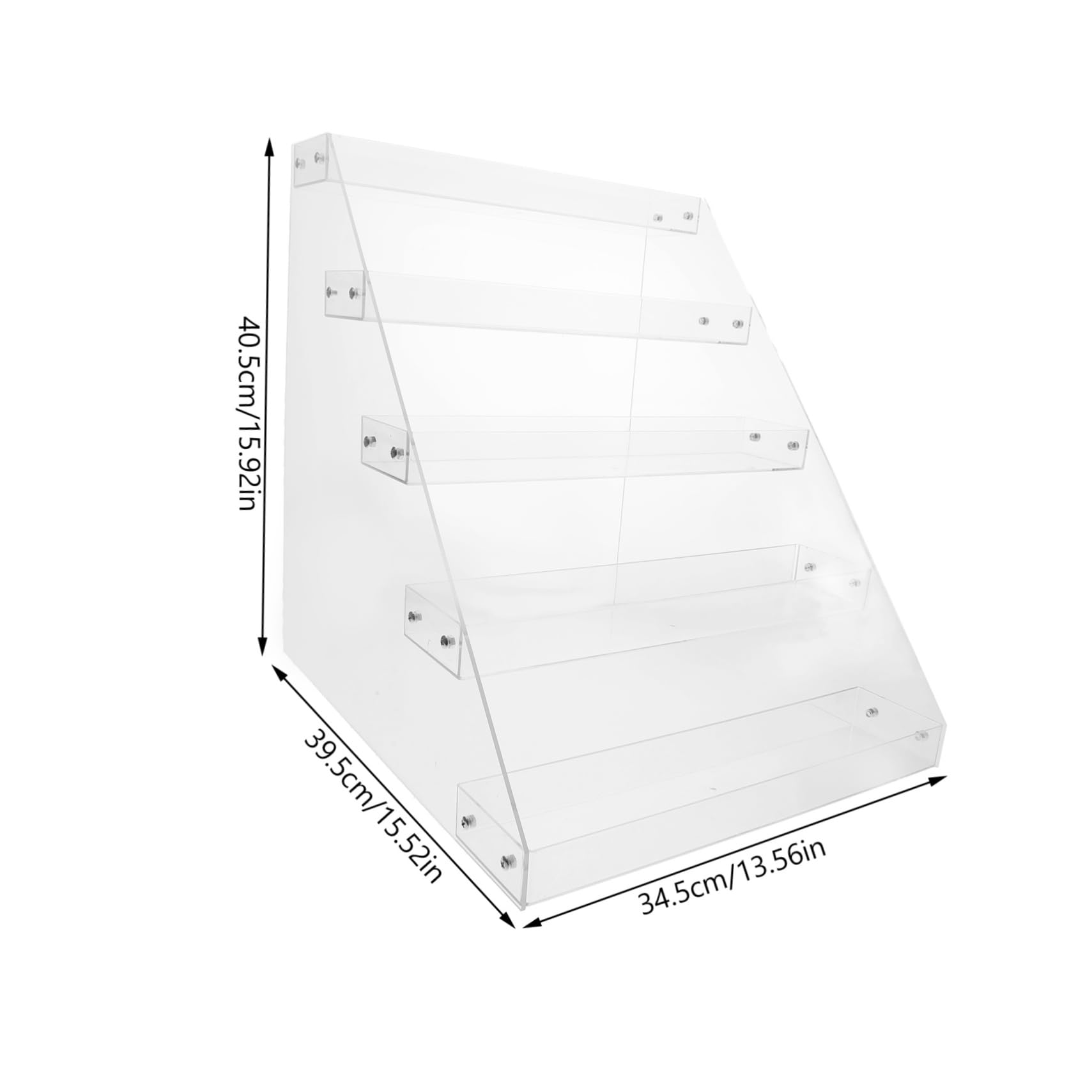 Alipis Acrylic Display Riser Stand Expandable Shelf Commercial Storage Shelves Stackable Soda Can Organizer Stands for Display