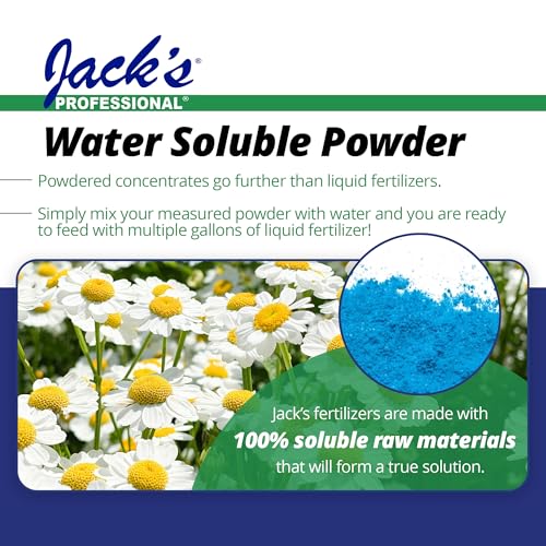 Image of Jack's Professional 20-20-20 General Purpose Water-Soluble Fertilizer with Micronutrients for Heavy Feeding Plants in Continuous Liquid Feed Programs, 25lbs
