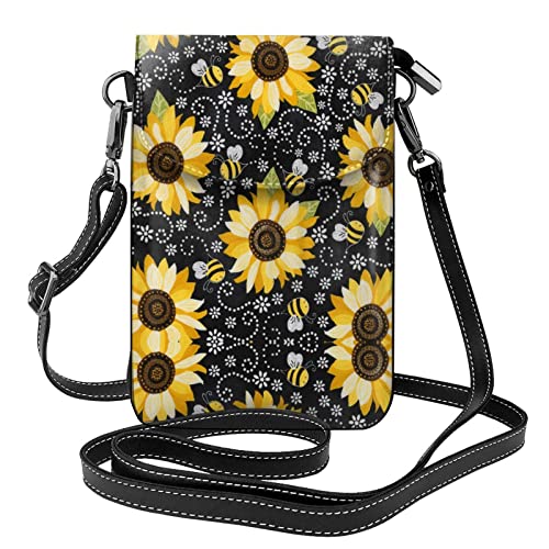 Sac pour téléphone portable à bandoulière compact pour garder les mains libres