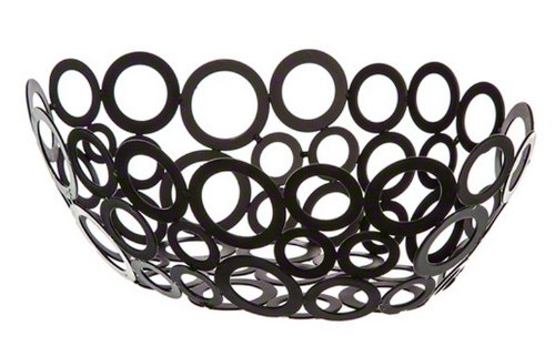 American Metalcraft WBW96 6" x 9" Black Go-Go Basket