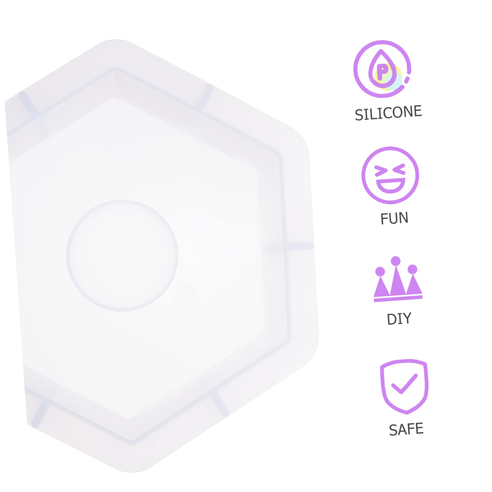 NUOBESTY 3pezzi Stampo Silicone Per Orologi Fai Da Te Facile Da Usare Materiale Flessibile e Durevole Per Creare Piastre Per Orologi e Progetti Creativi Per Appassionati Di