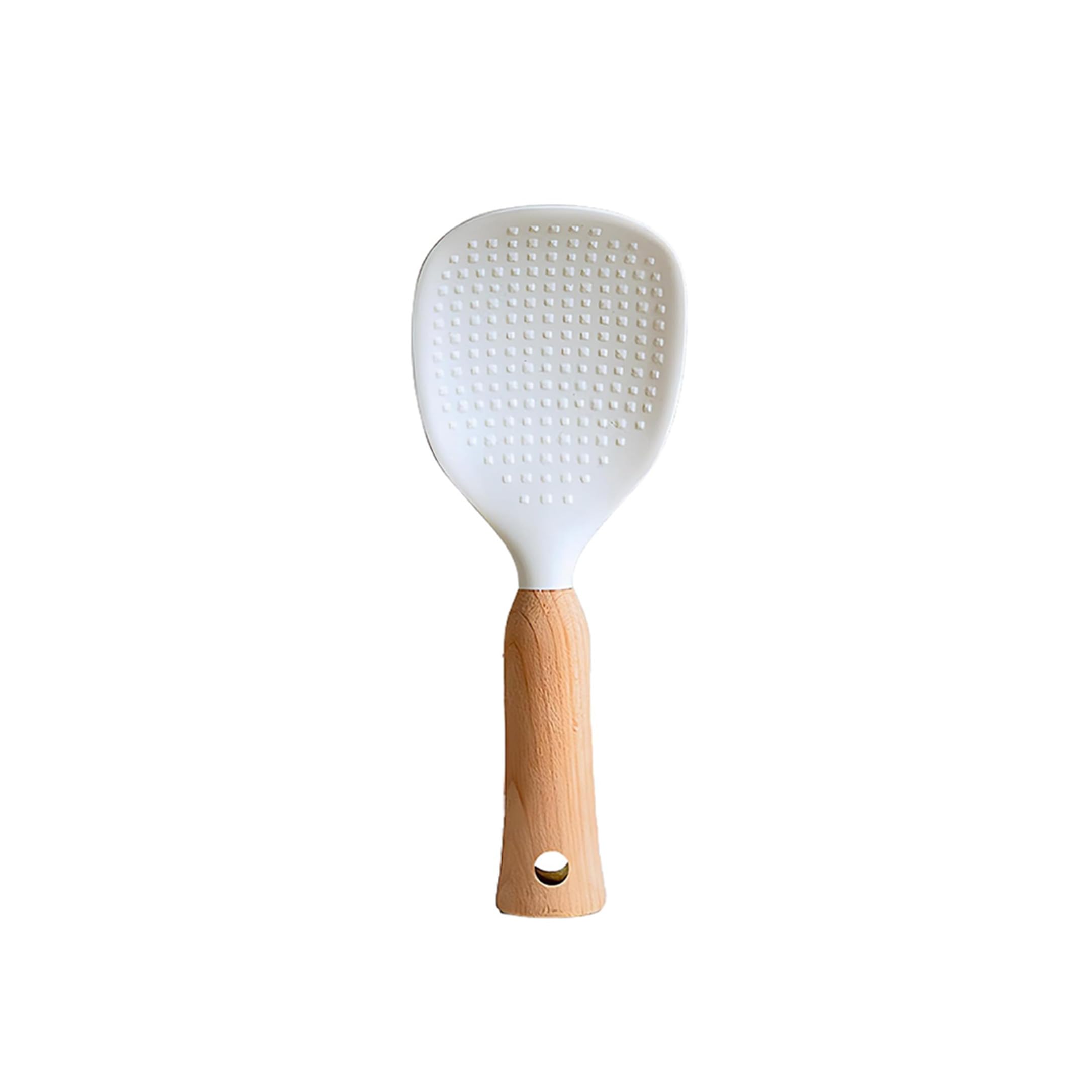 HomeEssentials Silicone Nonstick Rice Spoon – Vertical Standing Rice Spatula, Nonstick Cooking Spoon for Rice & Mashed Potatoes, Durable & Easy to Clean (Pack of 1)-image-2
