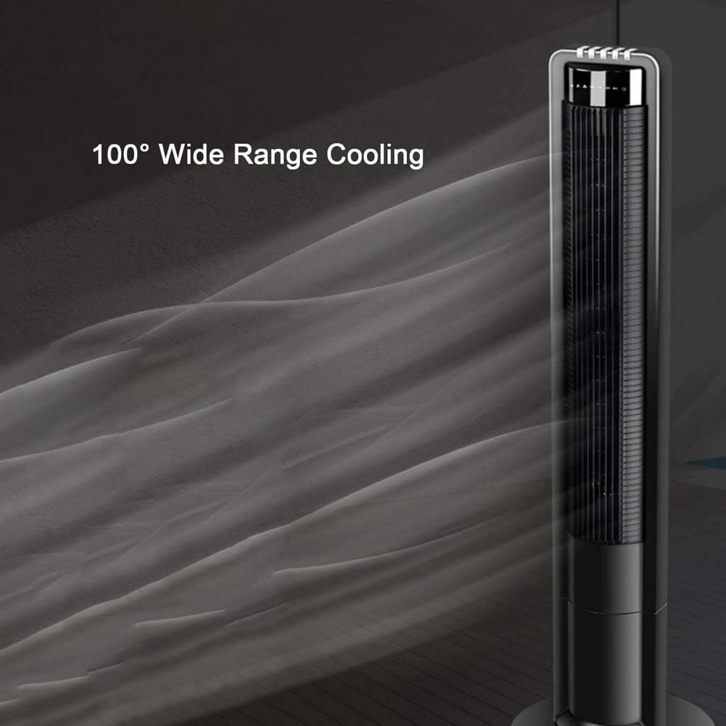 Air Cooler for Home Office Evapative Coolers Tower Fan 42 Inch Bladeless Oscillating Fan with Remote Control Quiet Cooling 7.5 Hours Timer 3 Speed 3 Wind Mode for Home or Office