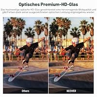 NEEWER 4" x5,65 quadratischer UV Filter, mehrfach beschichteter Kino Schutzfilter, kompatibel mit Tilta, kompatibel mit SmallRig und Anderen Matte Box, 4mm Dicker Rahmen/optisches HD Glas – Ansicht 5