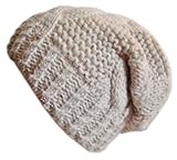 Winter Hat for Women Slouchy Beanie Hat Knitted Crystal Winter Hat Frost Hats M-80