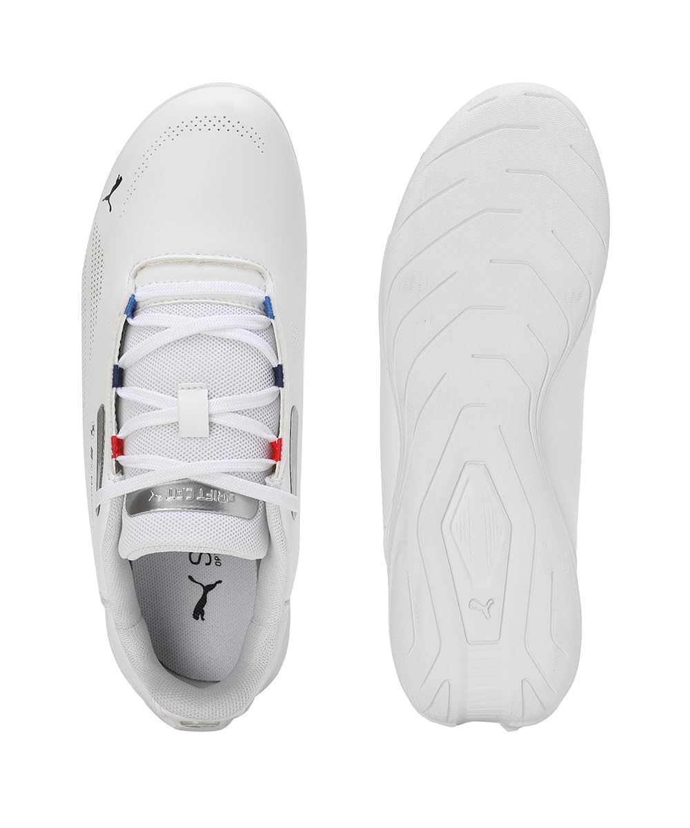PUMA Zapatillas BMW M Motorsport Drift Cat Decima 2.0 Niño 38.5 White ┃Zapatillas de Motorsport Juvenil Unisex de Ajuste estándar